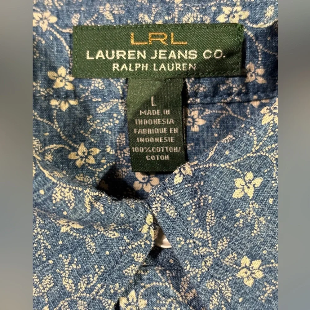 Women’s Large LRL Ralph Lauren Shirt - Picture 5 of 8